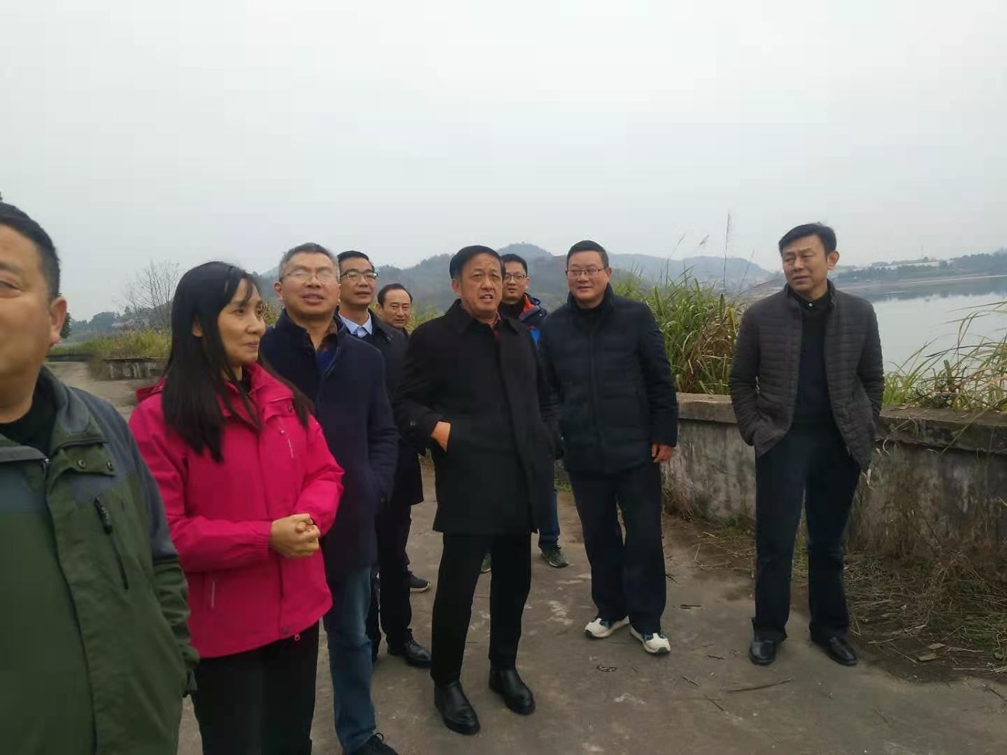 市人大副主任姜笑山检查九眼桥水库河湖长制工作